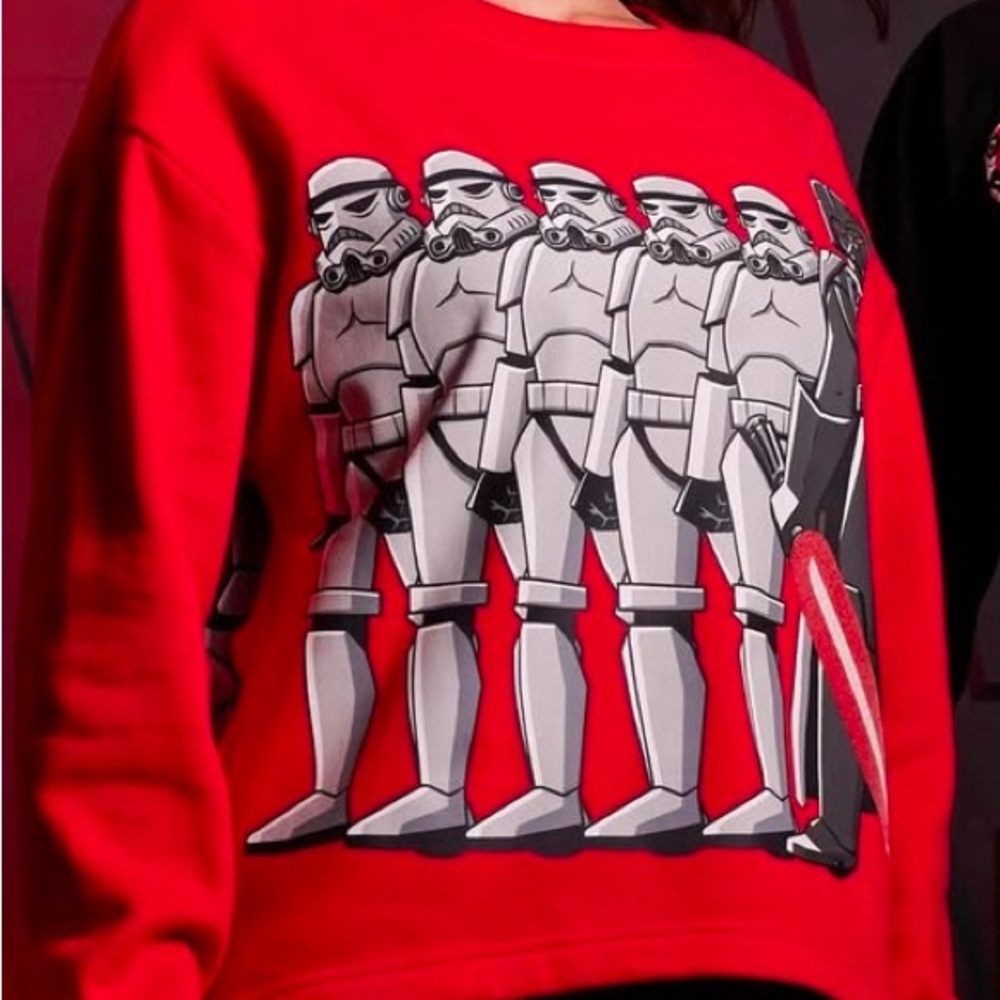 Disney Parks - Star Wars‎ - DARK SIDE -Artist Series- Pullover  Sweatshirt- M